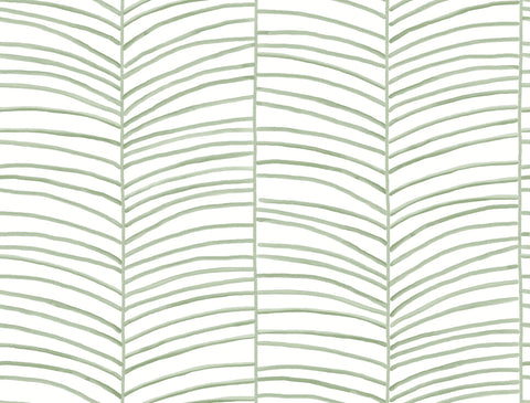 MT5674 Cascade Palm Chevron Wallpaper 