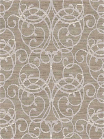 MT81118 Silverton Scroll Wallpaper