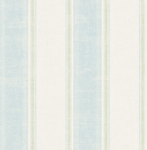 MV82201 Distressed Stripe Metallic Pearl Ice Blue Wallpaper