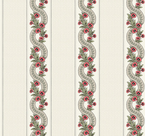 MX9693 Abbey's Garland Wallpaper 