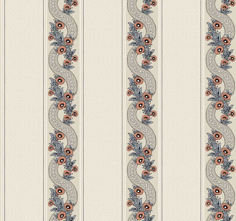 MX9696 Abbey's Garland Wallpaper