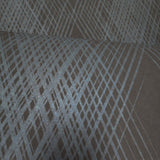 10061 Matte brown blue diamond cross lines abstract modern wallpaper wallcoverings 3D