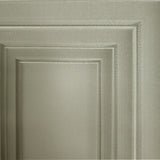 Z46025 Modern Dark gray Silver Metallic Faux Wood Panel Imitation Textured Wallpaper 3D