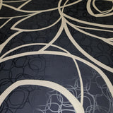 9585 Modern Matt Black beige gold art abstract lines contemporary wallpaper 3D WH2666