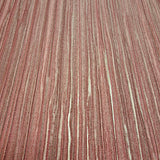 11112 Modern Plain maroon red gold metallic faux fabric lines heavy textured wallpaper