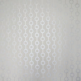 10171 Modern beige cream silver glitter rings chain circles contemporary wallpaper 3D