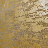 S506 Modern glassbeads wallpaper foil gold metallic glass beads textured embossed 3D