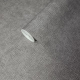 221267 Modern gray faux woven sack fabric textured plain contemporary wallpaper rolls