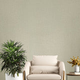 Z77508 Modern rustic grayish tan plain faux woven fabric textured plain Wallpaper rolls