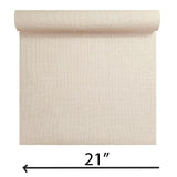 221263 Modern sand beige faux woven sack fabric textured plain contemporary wallpaper