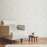 ND3057N Tesselle High Performance White Wash Wallpaper