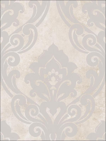 NE50108 Vouge Damask Wallpaper