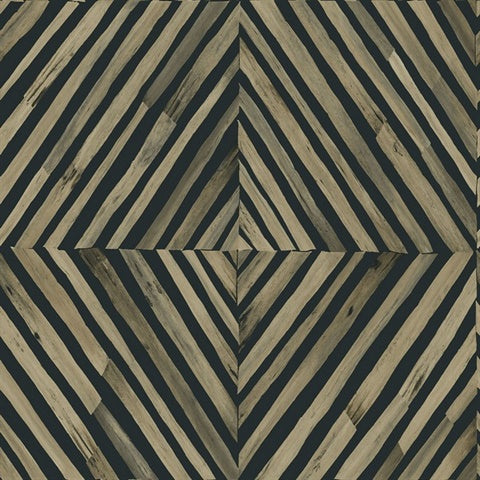 NG50119X Havana Diamond Geometric Smoky Wallpaper