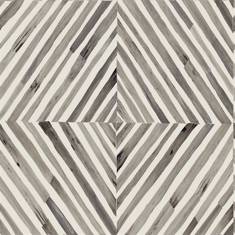 NG50120X Havana Diamond Geometric Natural Grasscloth Stone Wallpaper