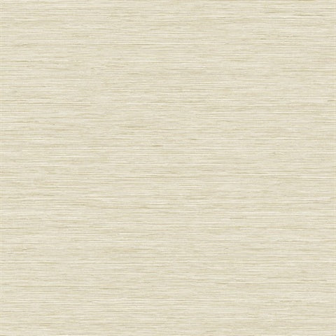 NG50131X Savannah Faux Beach Grasscloth Cream Wallpaper