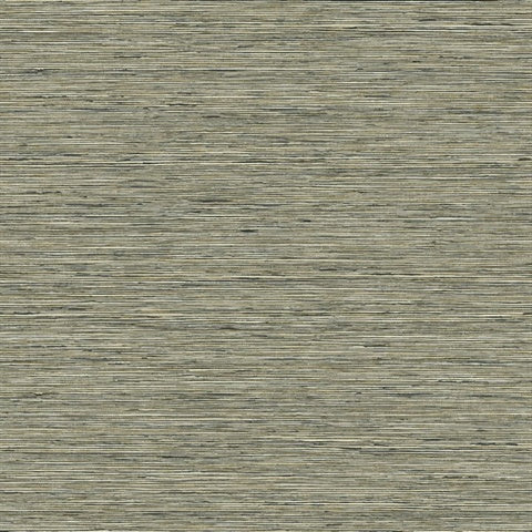 NG50132X Savannah Faux Beach Grasscloth Shale Wallpaper