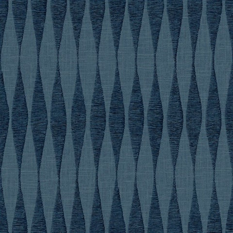 NG50138X Alfonso Slate Blue Ogee Wallpaper