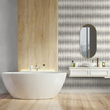 NG50142X Alfonso Coal Dust Ogee Wallpaper