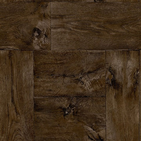 NG50152X Mogano Teak Faux Wood Wallpaper