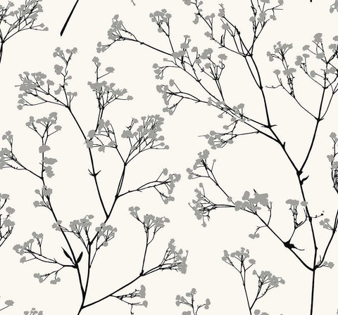 NS50300 Floral Wallcoverings Natural Silhouettes Wallpaper