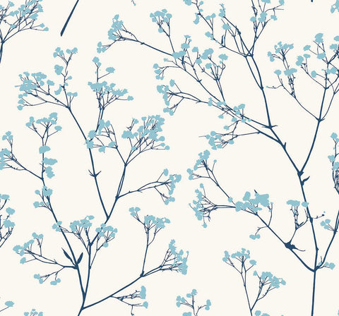 NS50302 Floral Wallcoverings Natural Silhouettes Wallpaper