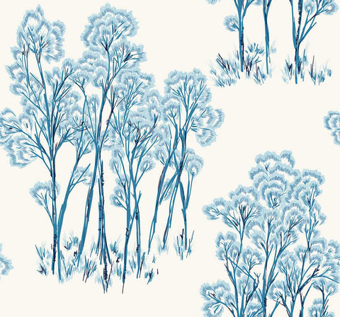 NS50702 Floral Natural Silhouettes Wallpaper