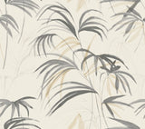 NT6125 Inky Palms Warm Neutral Wallpaper 