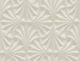 NT6128 Sculpted Fans Taupe Wallpaper