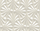 NT6129 Sculpted Fans Taupe Wallpaper