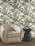 NT6131 Tropical Cabana White Wallpaper