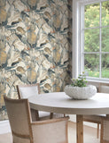 NT6133 Tropical Cabana Plush Neutral Wallpaper