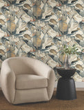 NT6133 Tropical Cabana Plush Neutral Wallpaper