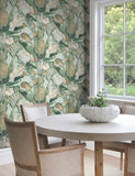 NT6134 Tropical Cabana Spa Wallpaper