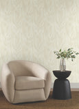 NT6143 Dicot Spa Leaf Neutral Wallpaper