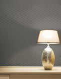 NT6151 Elevated Waves Black Wallpaper