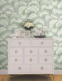 NT6181 Abalone Fans Seaglass Wallpaper