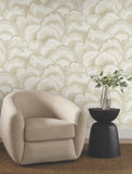 NT6182 Abalone Fans Sand Wallpaper