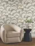 NT6183 Abalone Fans Smokey Wallpaper