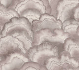 NT6185 Abalone Fans Lavender Wallpaper