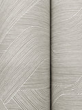 NT6191 Fine Line Geometric Grey Wallpaper