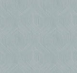 NT6194 Fine Line Geometric Blue Wallpaper