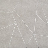 NW3503 Light Grey Silver Geometric Quadrilateral Wallpaper