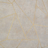 NW3504 Neutral Gold Geometric Quadrilateral Wallpaper