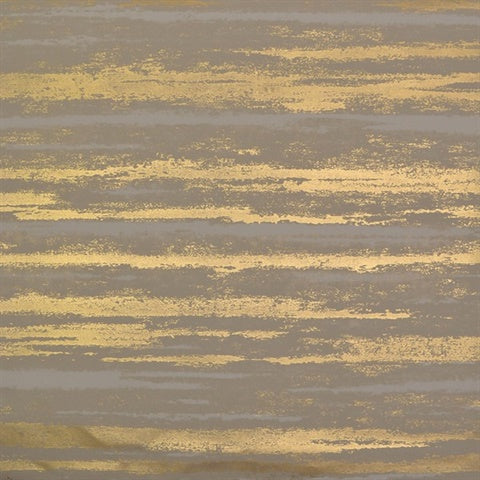 NW3544 Atmosphere Gold Gray Wallpaper 