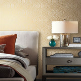 NW3557 Tortoise Wave Geometric Wallpaper