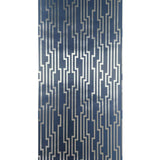 OL2789 Navy blue silver metallic velocity lines Contemporary Wallpaper roll