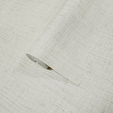 Z80048 Neutral beige woven faux fabric grass sack cloth textured plain modern wallpaper