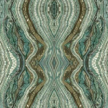 OG0559 Kaleidoscope Abstract Metallic 3D Wallpaper