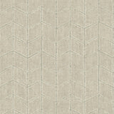 OI0643 Flatiron Geometric Taupe Wallpaper