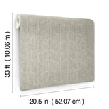 OI0645 Flatiron Geometric Cement Wallpaper